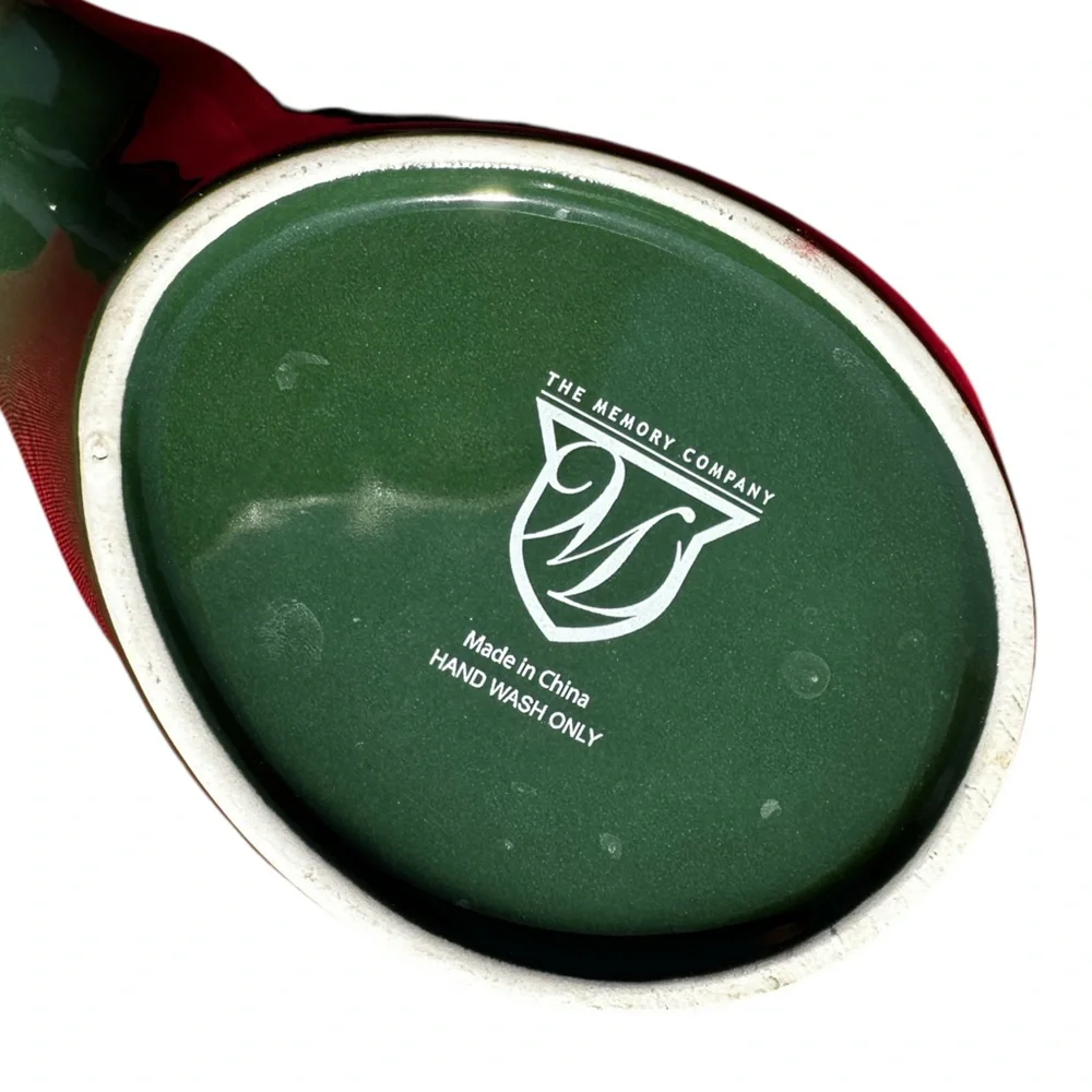 Michigan State Spartans Ceramic large Spoon Ladle Rest Green white EUC - Picture 3 of 7